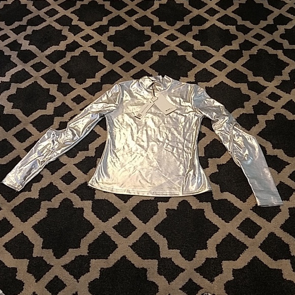 Metallic turtleneck - Picture 8 of 8